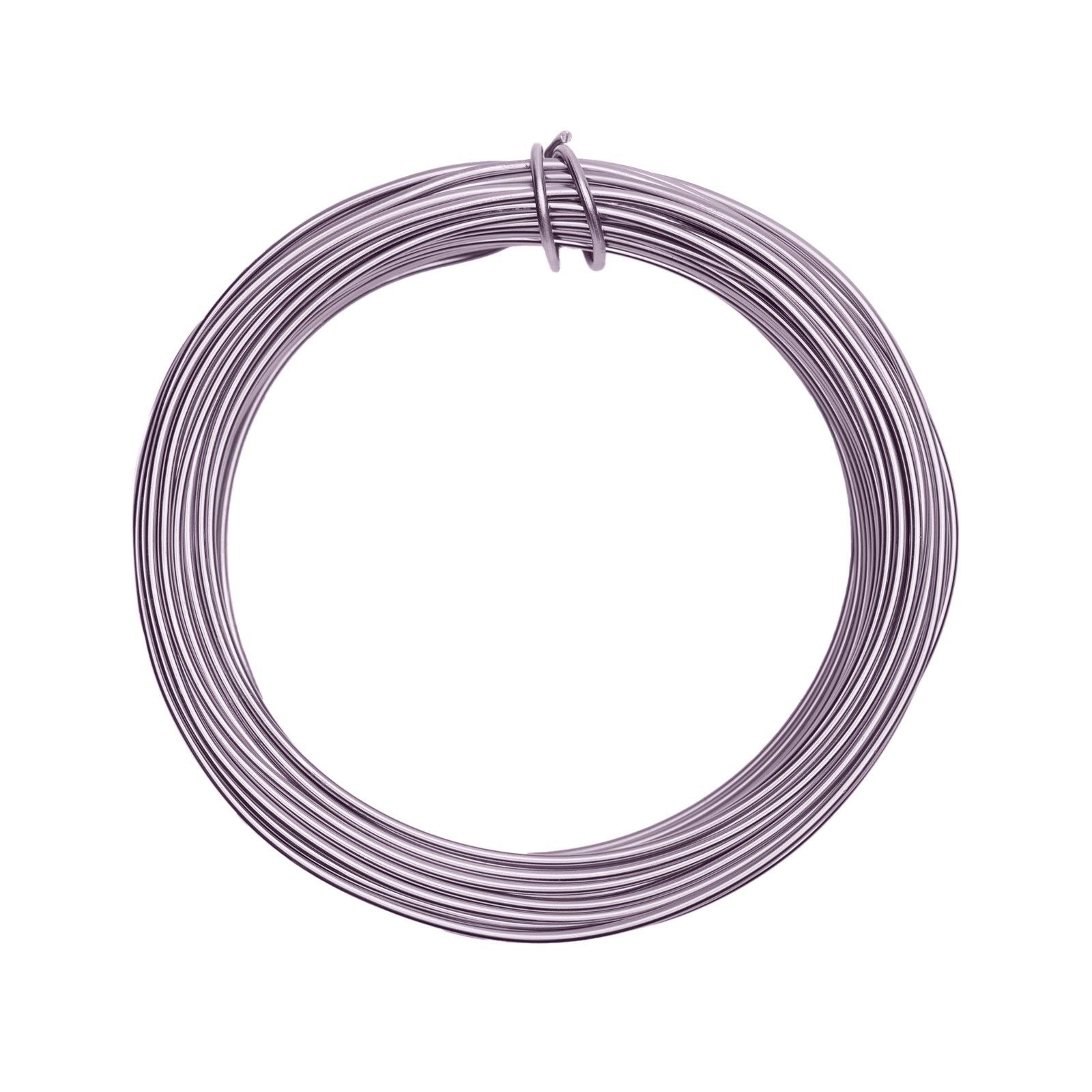Vaessen creative • aluminiumdraad 500g 37mx2,5mm soft lilac