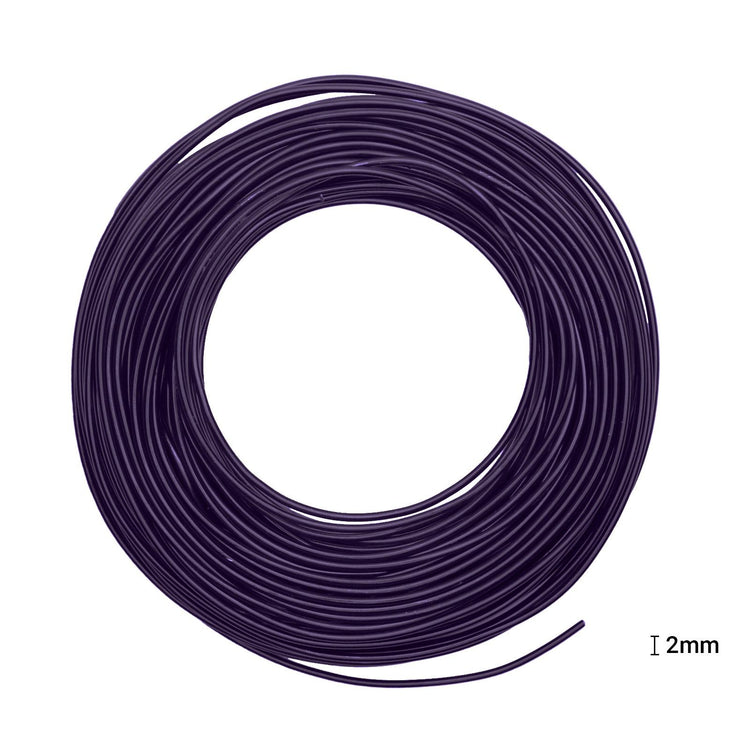 Vaessen creative • aluminiumdraad 500g 37mx2,5mm aubergine