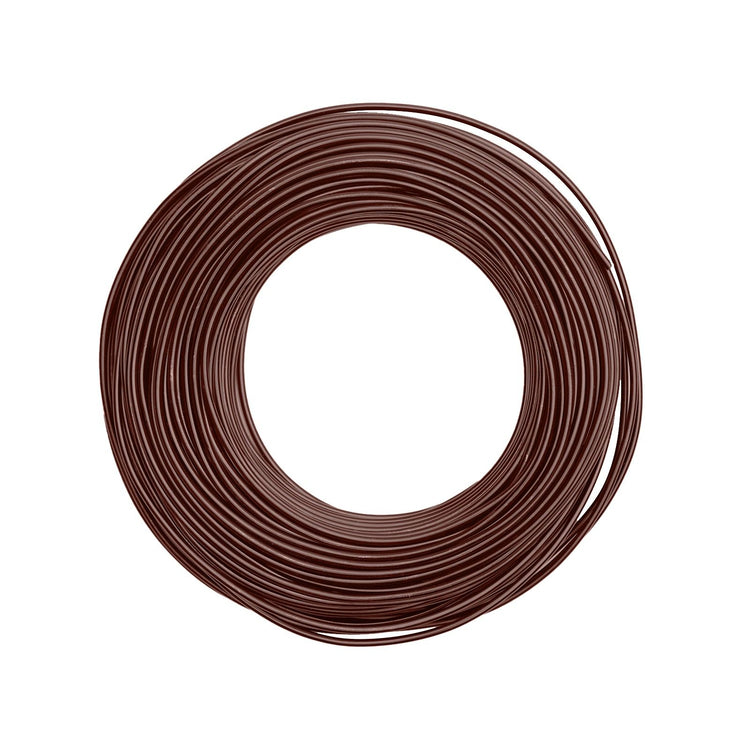Vaessen creative • aluminiumdraad 500g 37mx2,5mm chocolate brown mat