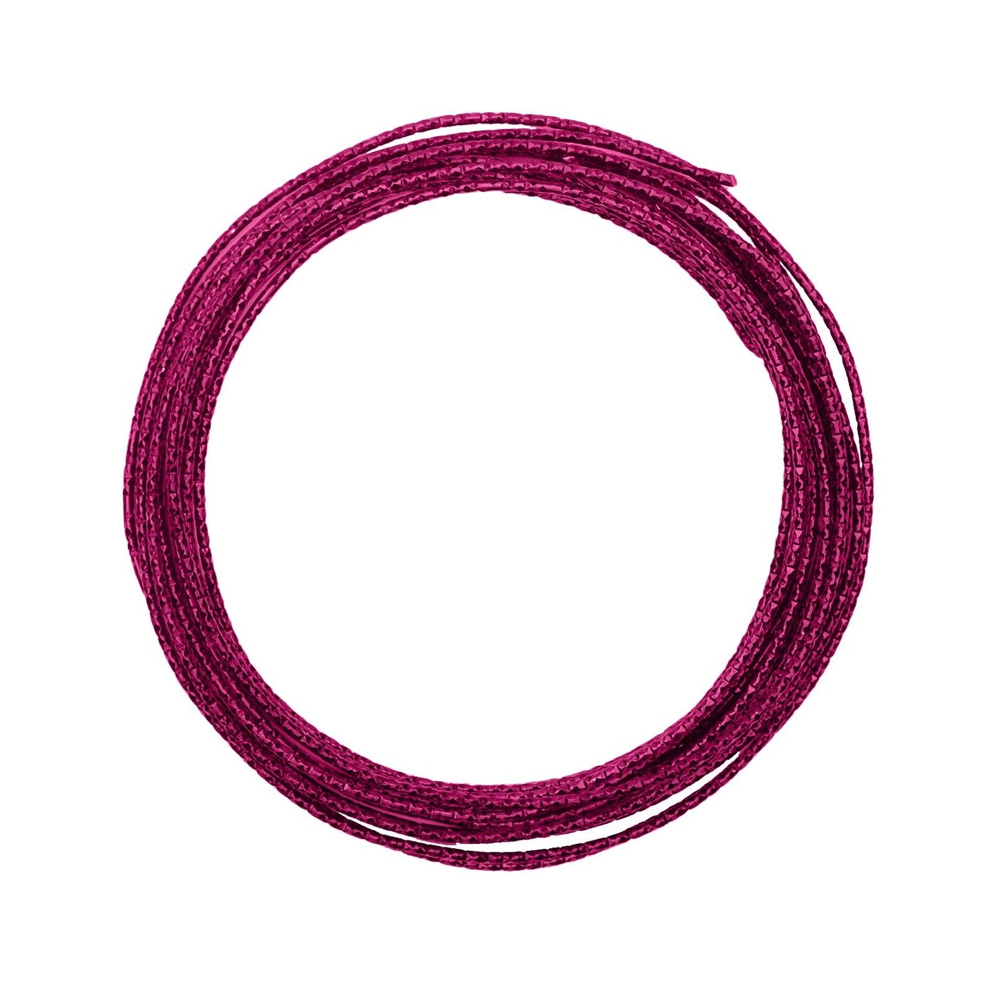 Vaessen creative • aluminiumdraad hammer 2mmx5m strong pink