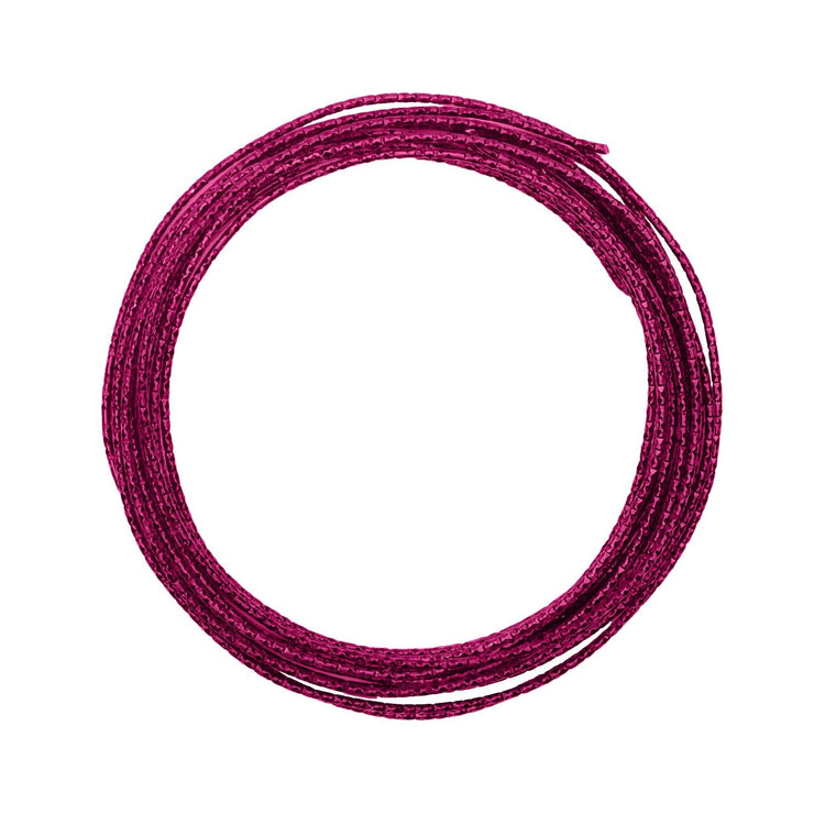 Vaessen creative • aluminiumdraad hammer 2mmx5m strong pink