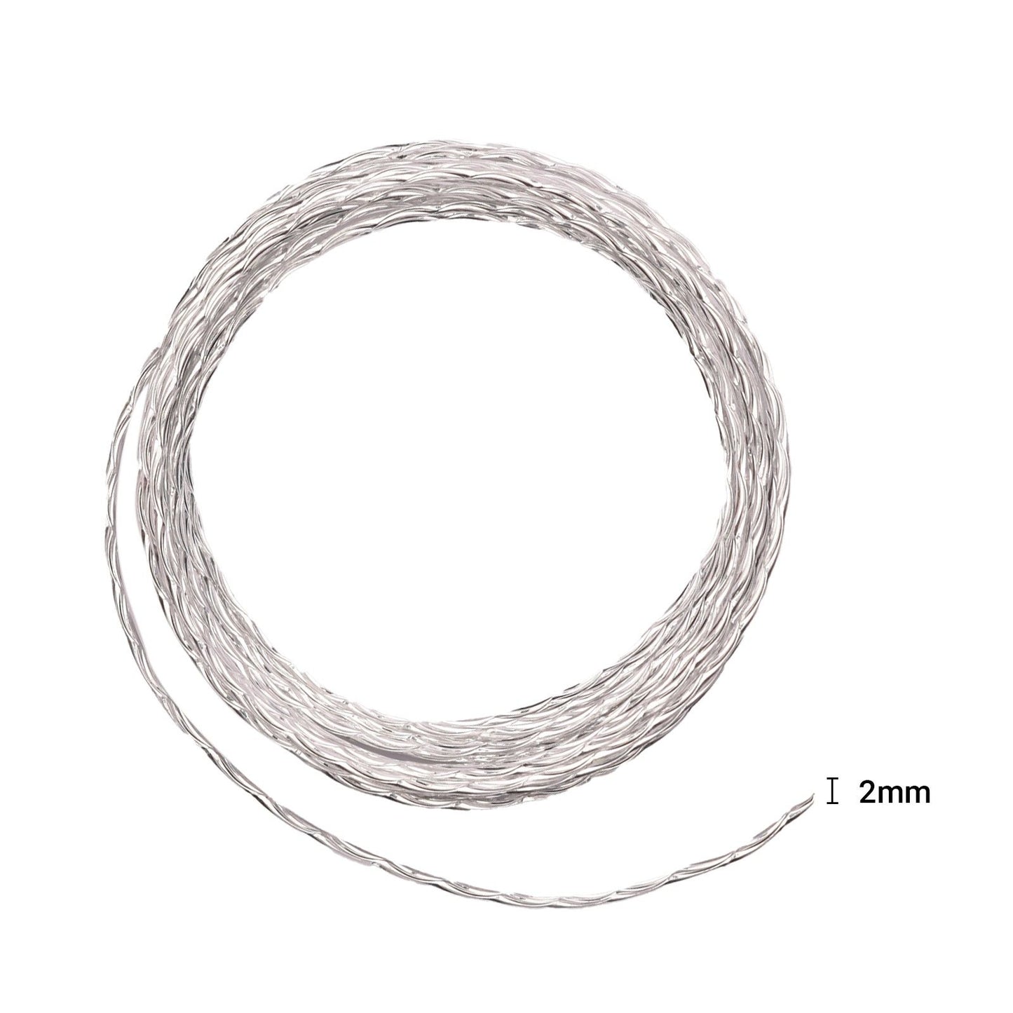 Vaessen creative • aluminiumdraad classic 2mmx5m zilver