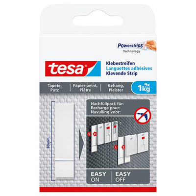 Tesa klevende strip voor behang en pleister