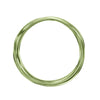 Vaessen creative • aluminiumdraad triangle embossed 2.8mmx5m apple green
