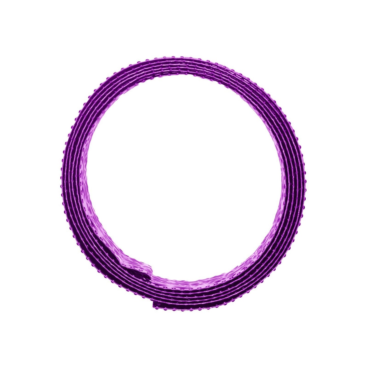 Vaessen creative • aluminiumdraad triangle embossed 2.8mmx5m lavender