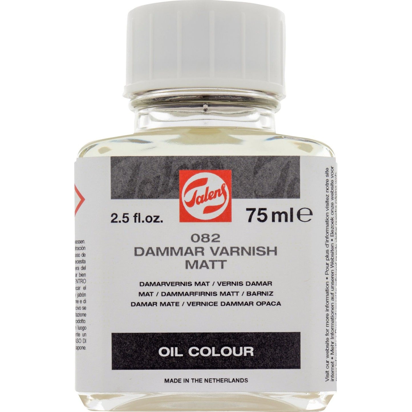 Talens • damarvernis mat 082 fles 75ml