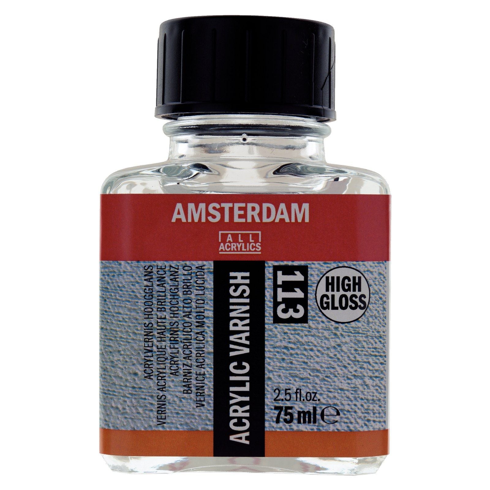 Amsterdam all acrylics amsterdam • acrylic varnish high gloss 113 75ml