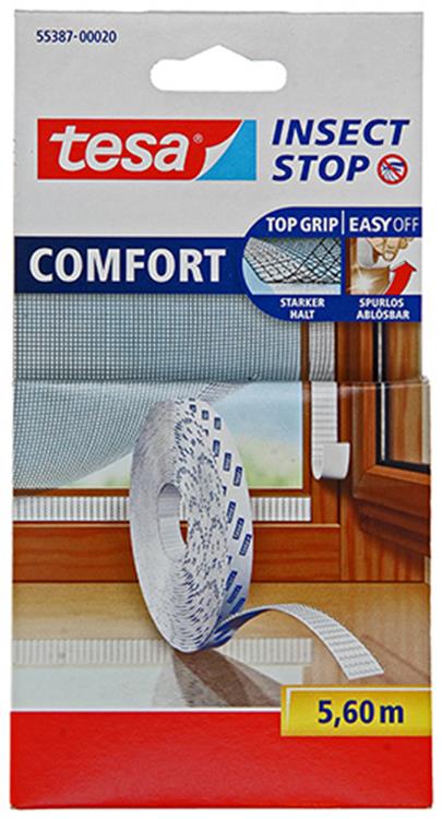Tesa 1050481 - insect stop premium klittenbandtape 5,6m | 22 stuks