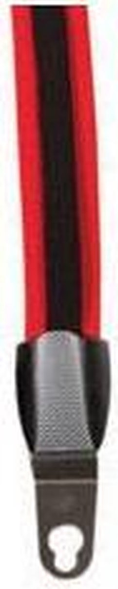 Xlc snelbinders met haak - 28 inch - rood - rvs bevestiging