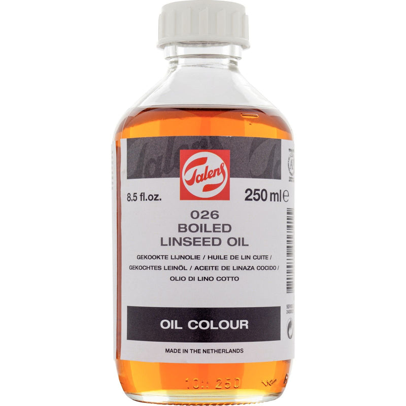 Talens • gekookte lijnolie 026 fles 250ml
