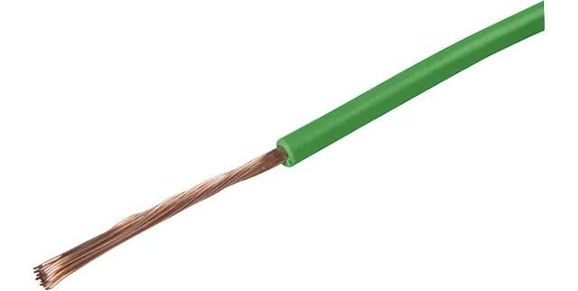 Herth+buss voertuigbeheer cables fly 0.75 qmm 50m green
