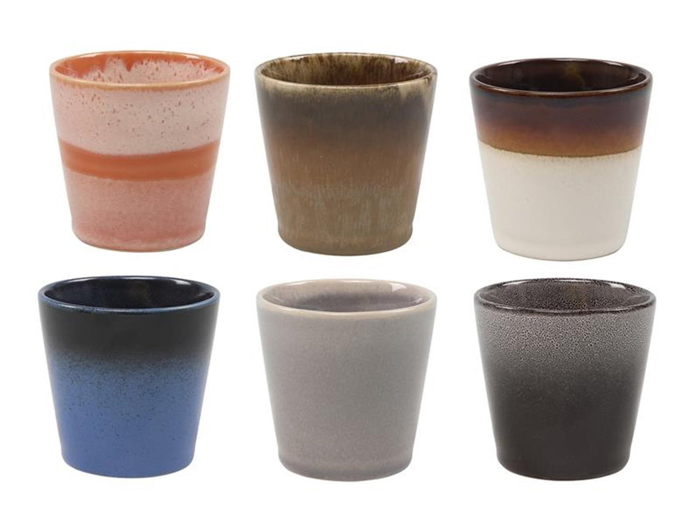 Studio tavola koffiemok earth 7,5cm 200ml per doos a 6 stuks