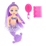Toi-toys mermaids zeemeerminpop met kammetjes, 12cm - afbeelding 3