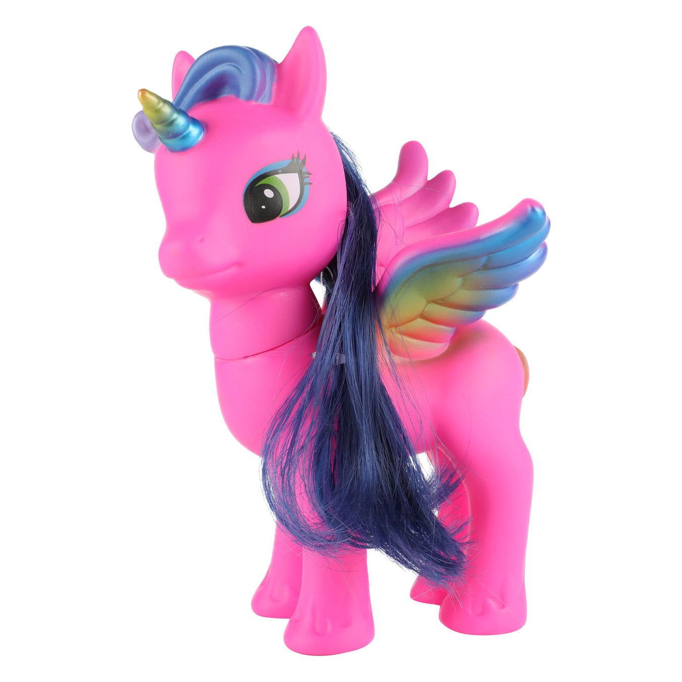 Toi-toys eenhoorn junior 13 cm wit