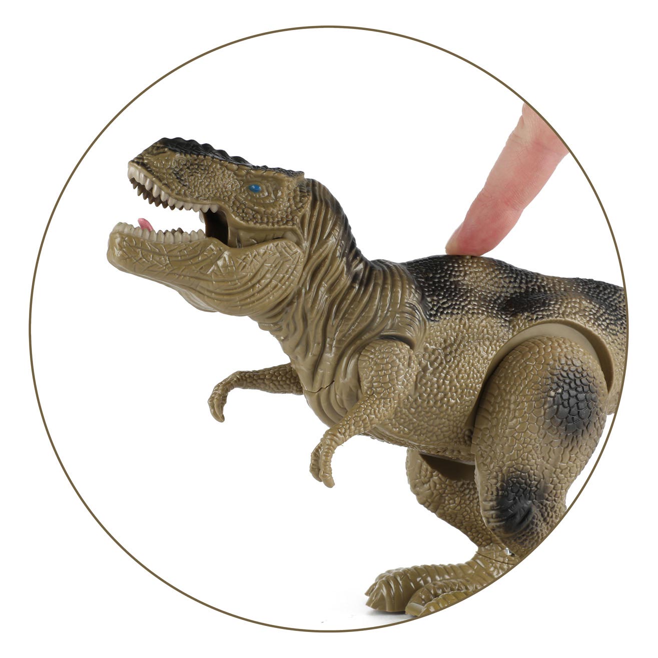Toi-toys world of dinosaurs dino t-rex lopend met geluid