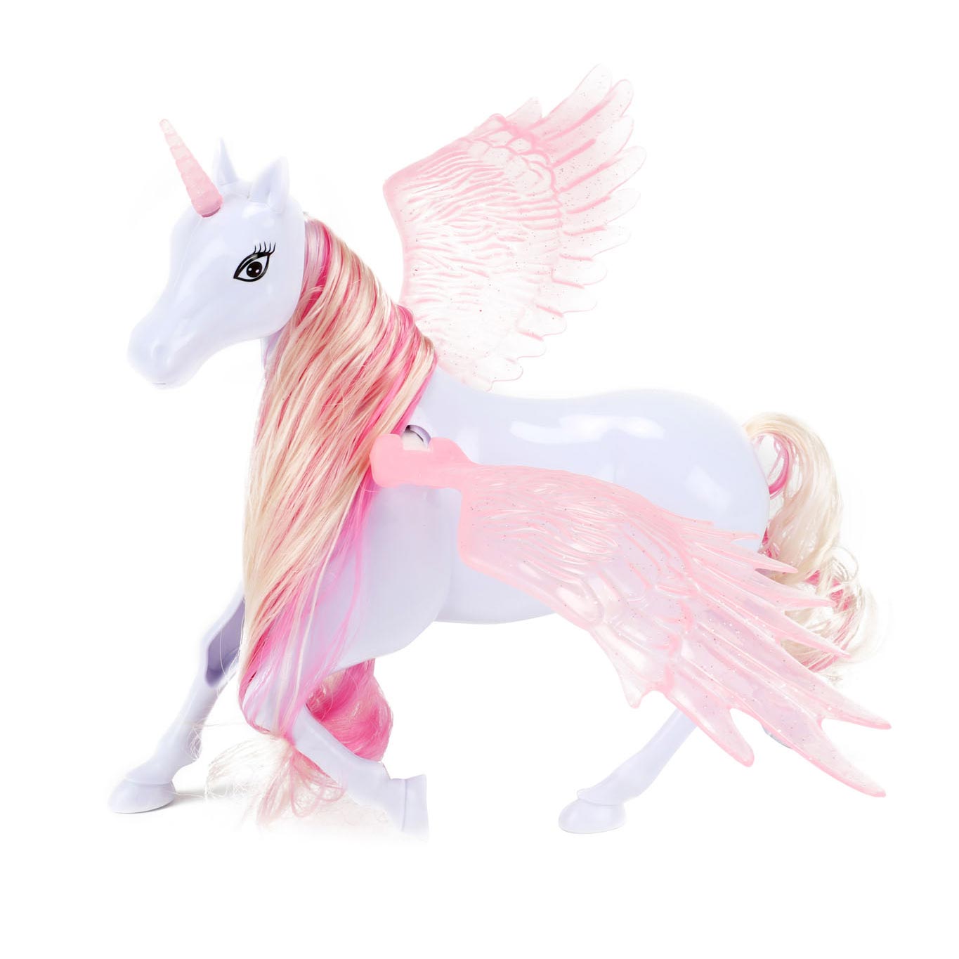 Dream horse eenhoorn speelfiguur met beweegbare vleugels