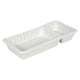 Frietbakje 20x9,5x3,2cm wit porselein