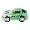 Toi-toys turbo racers mini rally pull-backauto's, 9st.