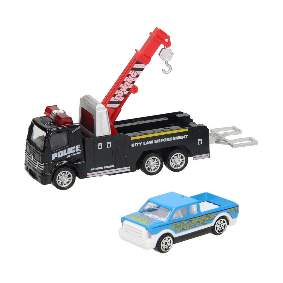Toi-toys toi toys die-cast sleepwagen met auto