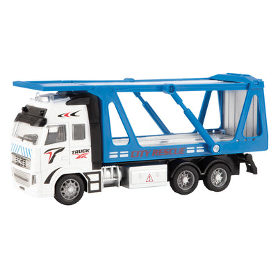 Toi-toys metalworld pull back auto transporter 1:38
