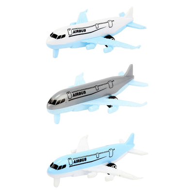 Toi-toys vehicool airbus vliegtuigen - 3st.