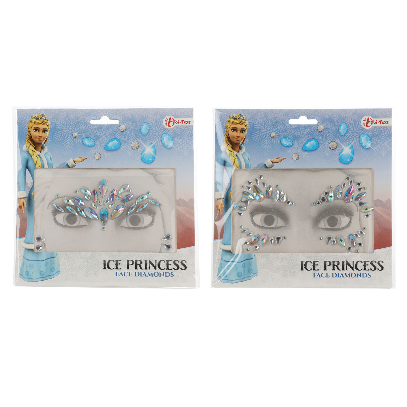 Toi-toys ice princess gezichtsdiamanten