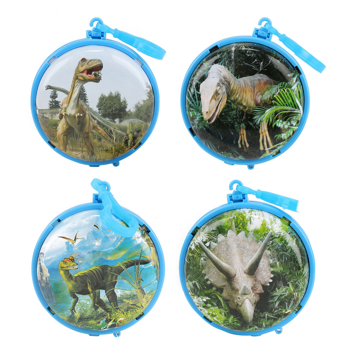 World of dinosaurs sleutelhanger met mini dino's