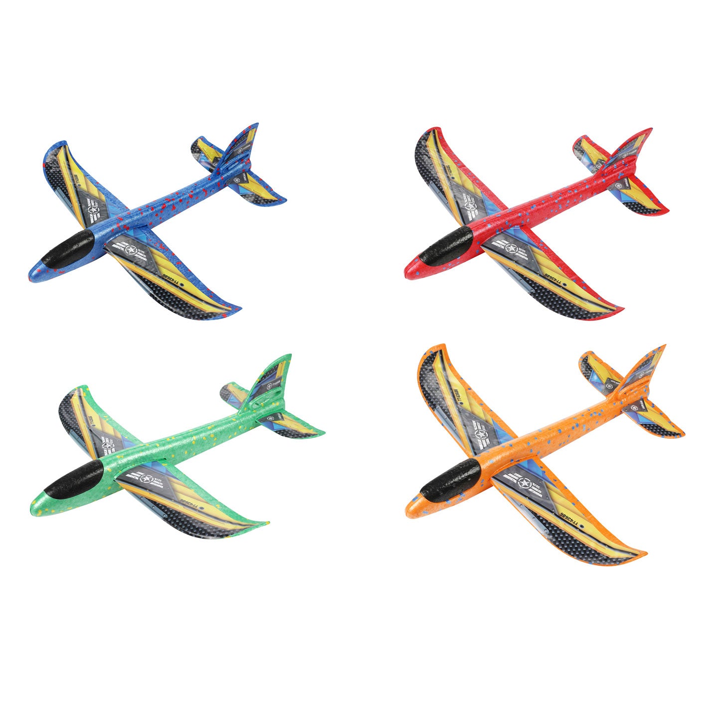Toi-toys foam vliegtuig, 36cm