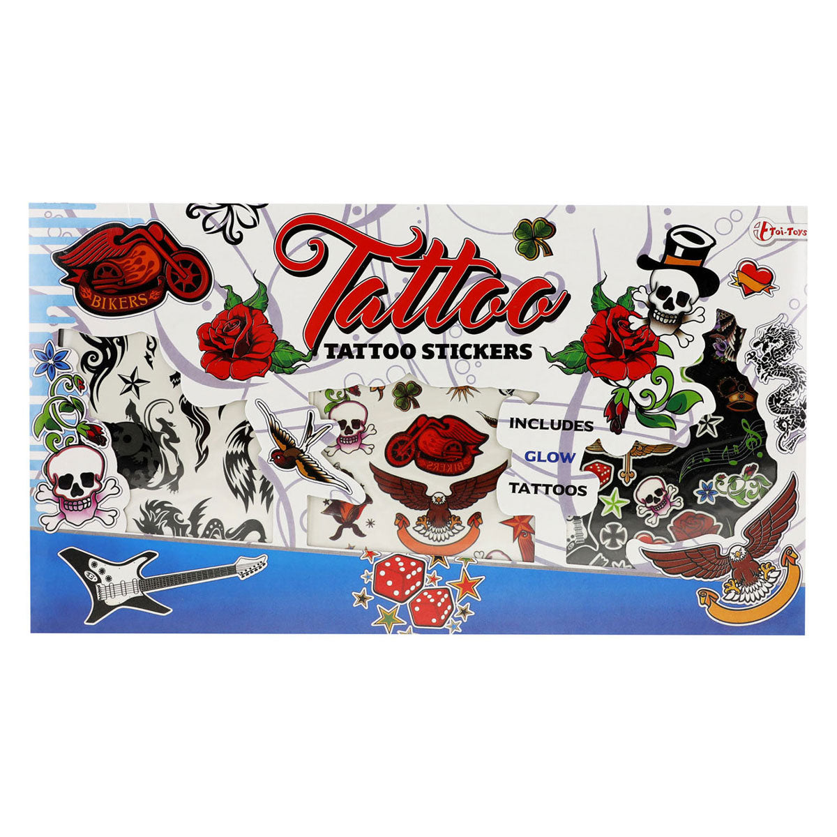 Toi-Toys Tattoostickers met Glow in the Dark