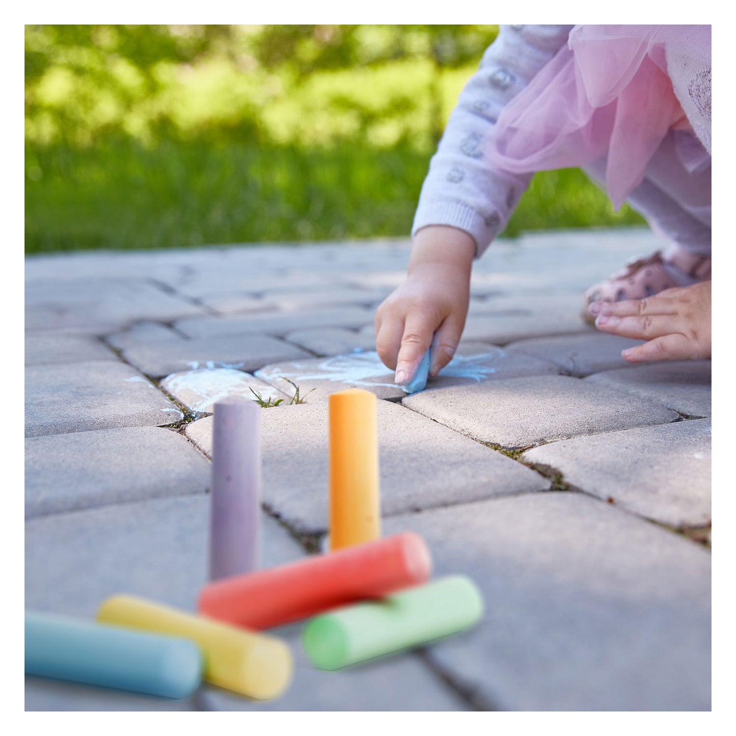 Toi-toys toi toys unicorn stoepkrijt + sjablonen