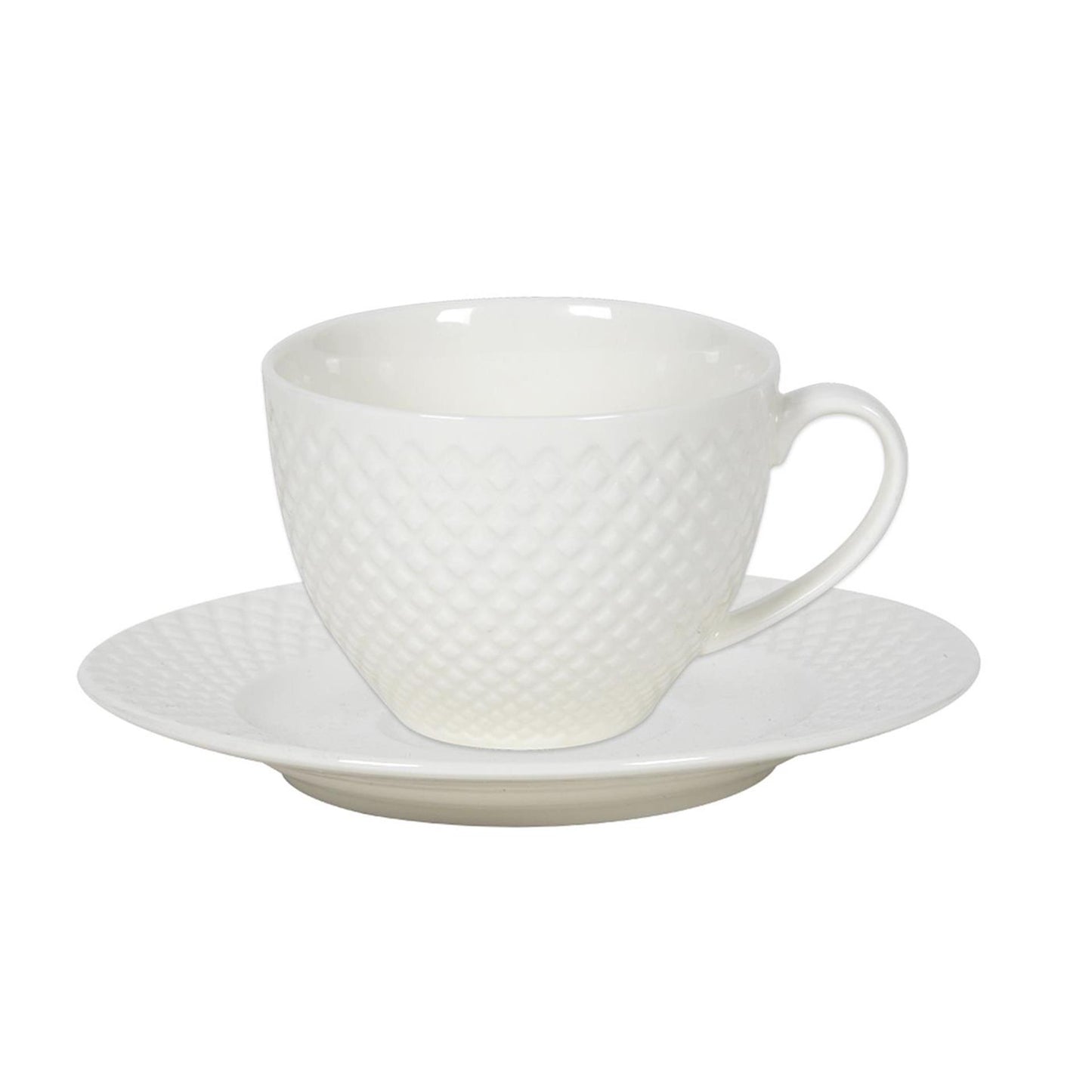 Kop en schotelset diamond 220ml doos a 6