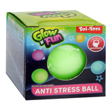 Toi-toys glow n fun anti stressbal glow in the dark - afbeelding 2