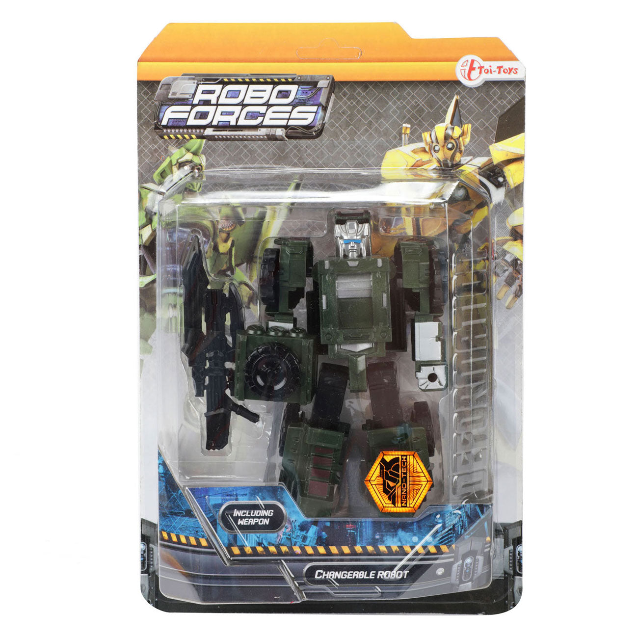 Roboforces Transformeer Robot Pantservoertuig