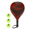 Adrenix Adrenix Padelset Racket met 3 Ballen, 4dlg.