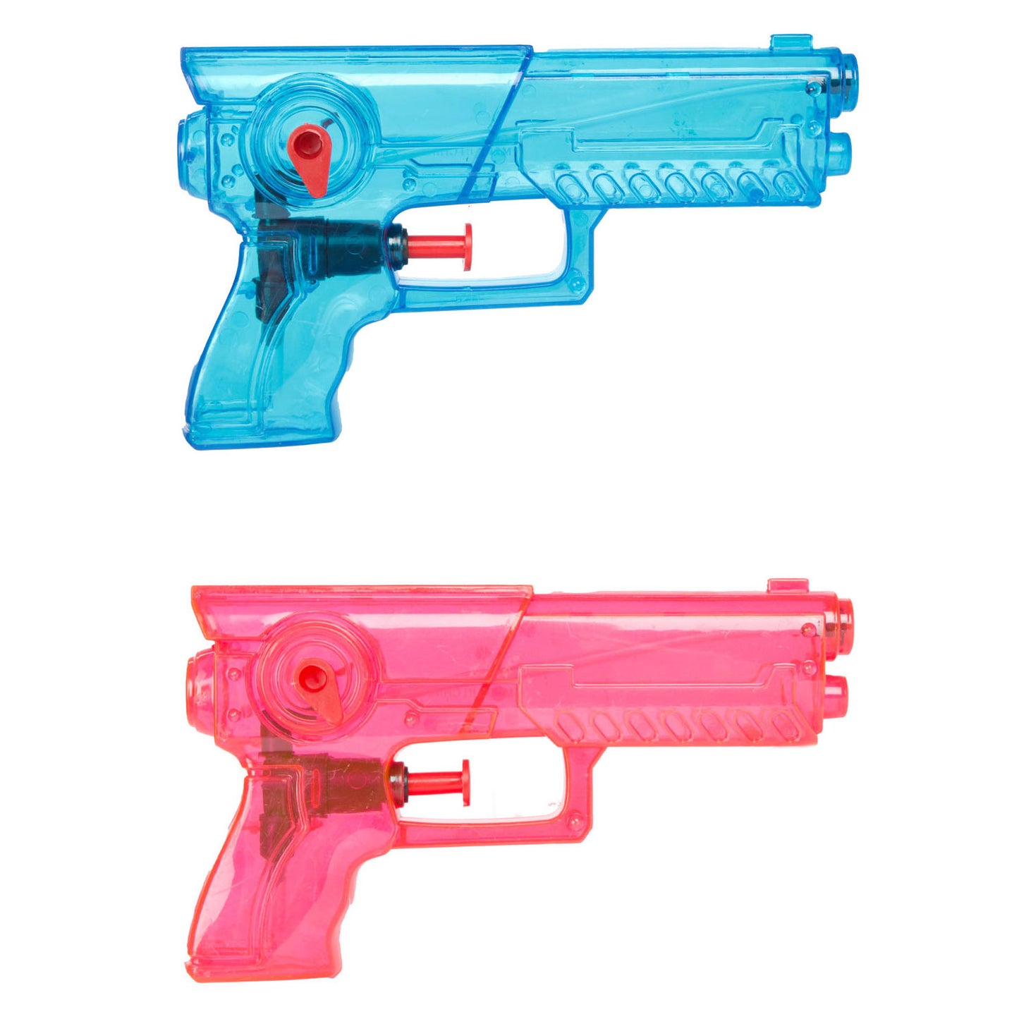 Toi-toys toi toys splash transparant waterpistool set a 2 stuks 2 assorti