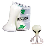 Toi-toys glow n fun olievat met glow in te dark slijm alien - afbeelding 1
