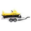 Toi-toys toi toys camper met sneeuwscooter 23cm