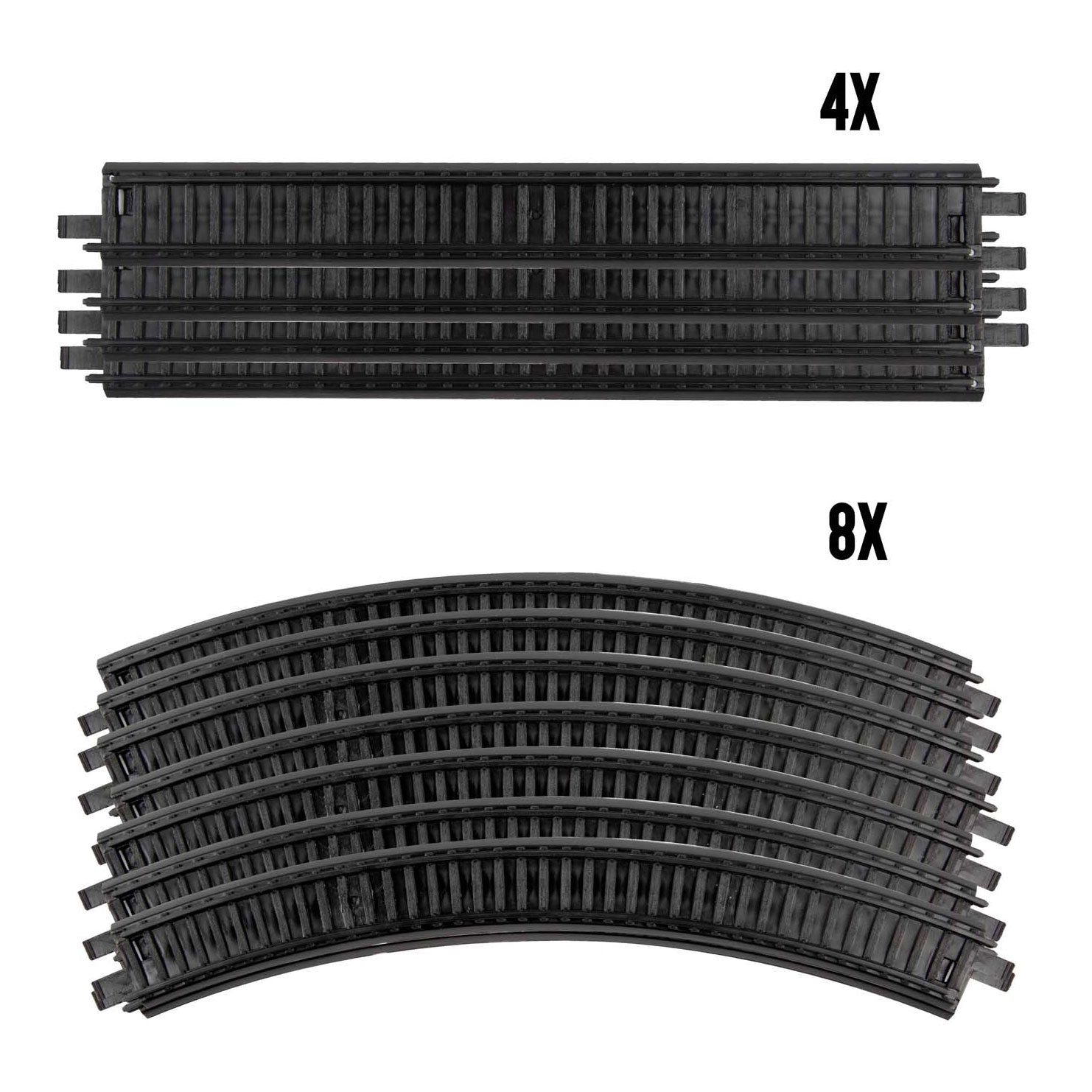 Toi-toys treinset elektrische high speed rails, 15dlg.