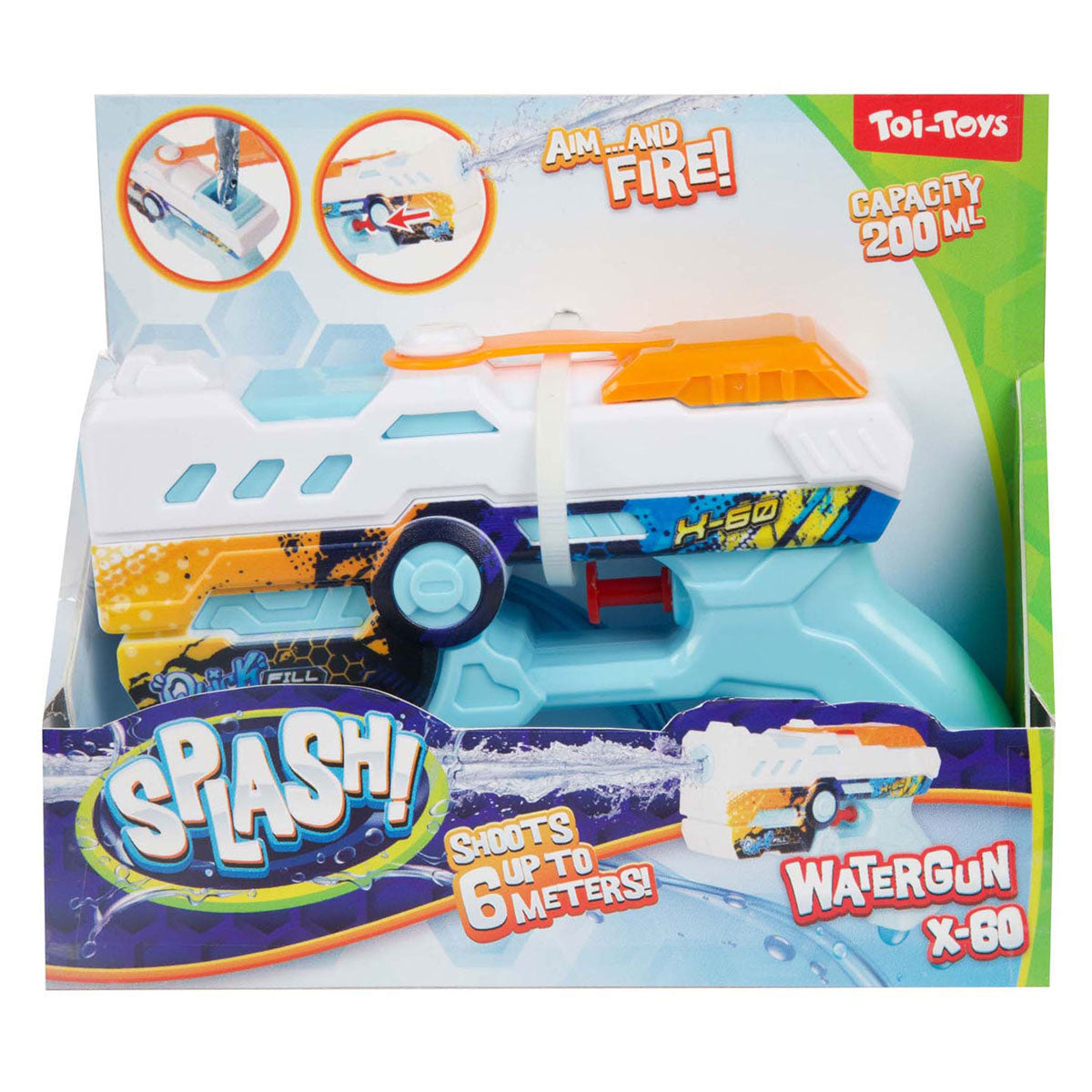 Toi-toys toi toys waterpistool quick fill x60