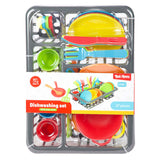 Toi-toys home food afwasrek met bestek en pannen, 27dlg. - afbeelding 2
