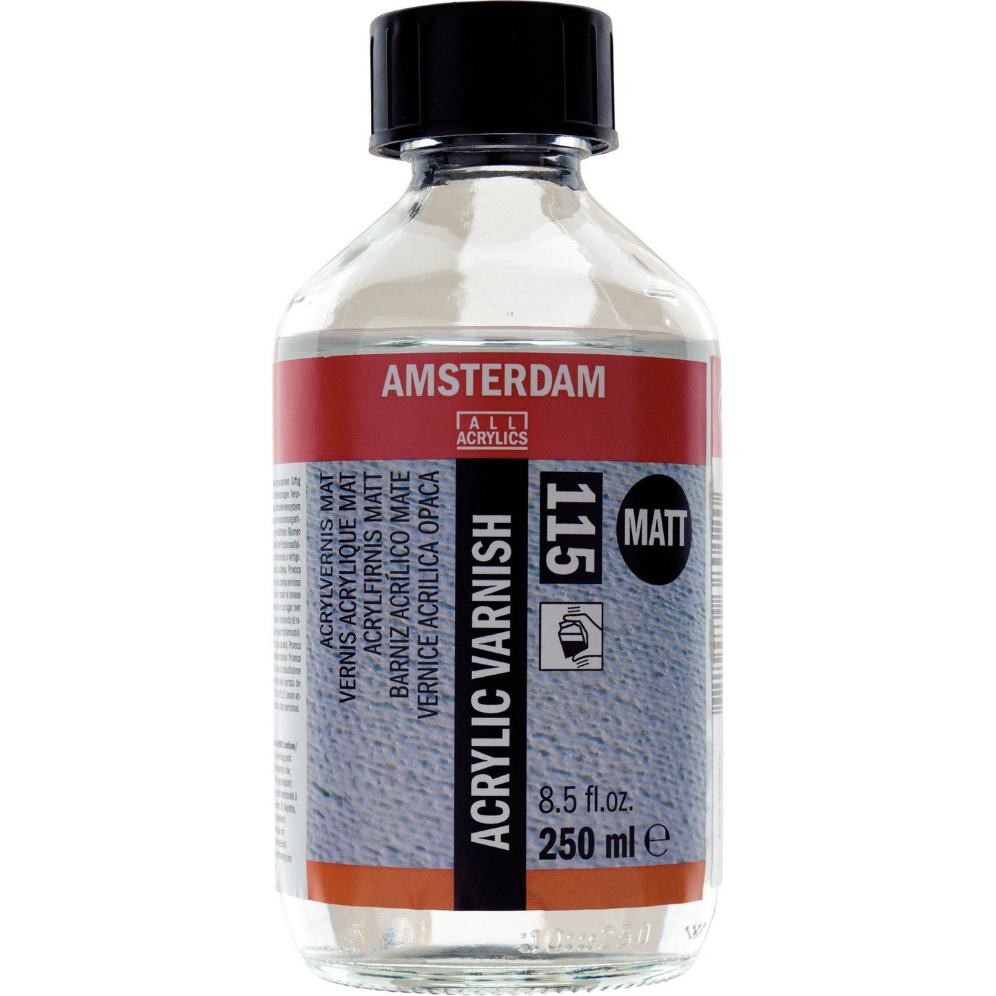 Amsterdam all acrylics amsterdam • acrylvernis mat 115 250ml