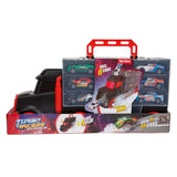 Toi toy turbo racers vrachtwagen met 6 pull-back raceauto's - afbeelding 2