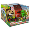 Toi-toys ackers ville boerderij met tractor licht en geluid speelset, 12dlg.