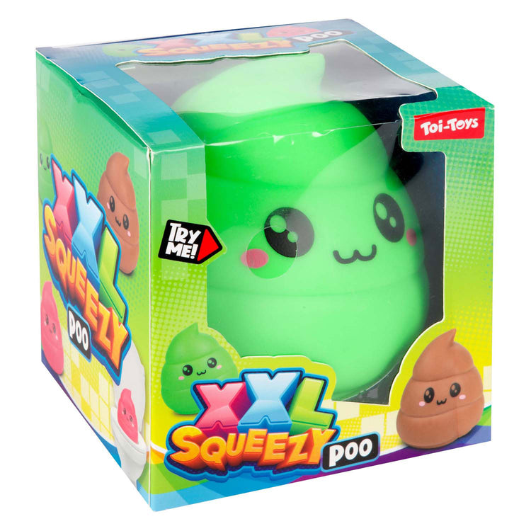 Toi-toys kneedbare lachende drol xxl rekbaar 13cm