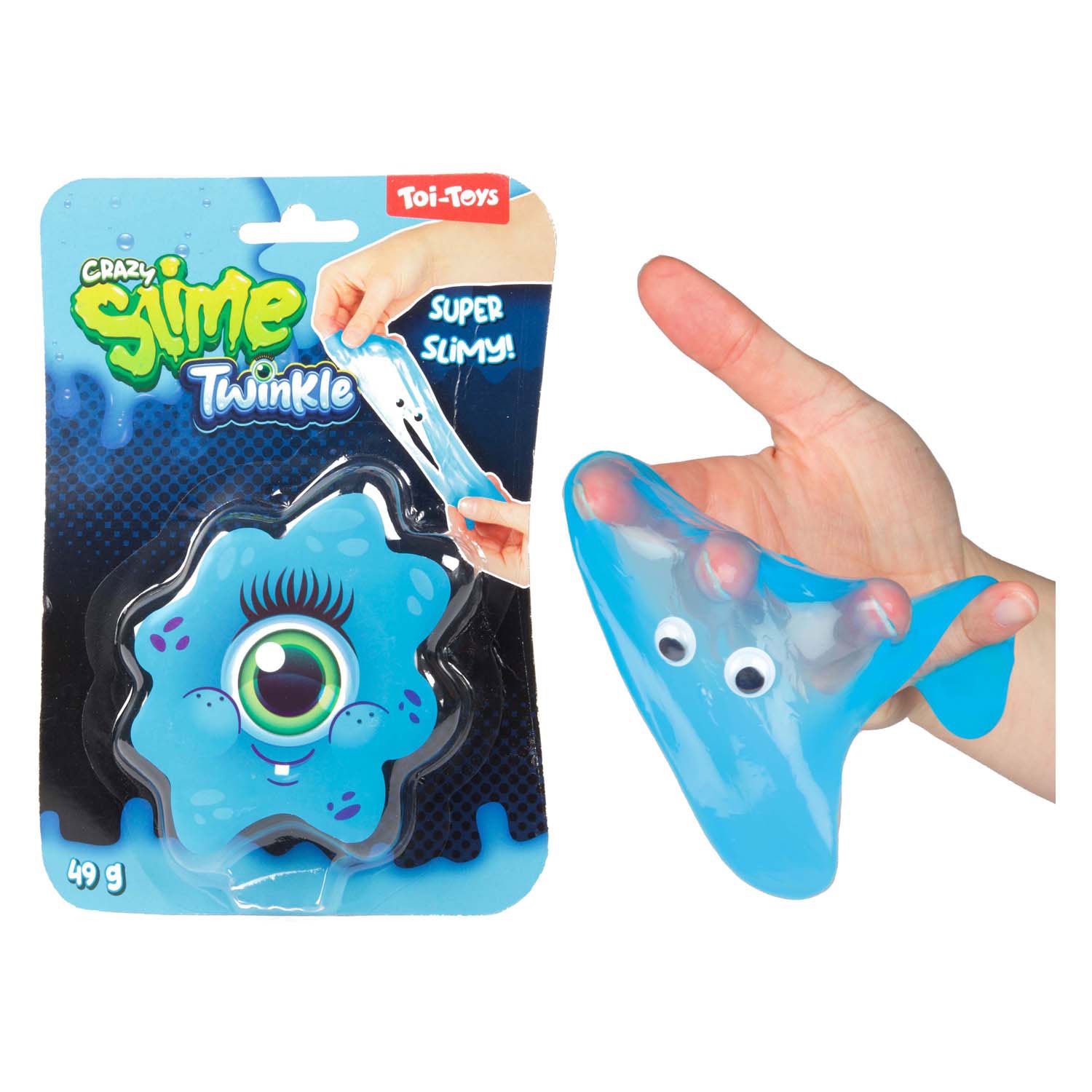 Toi-toys toi toys crazy slime monster met oogjes