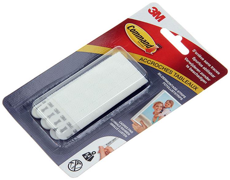 3m 1006181 - vastklikstrips smalle lijst | 10 stuks