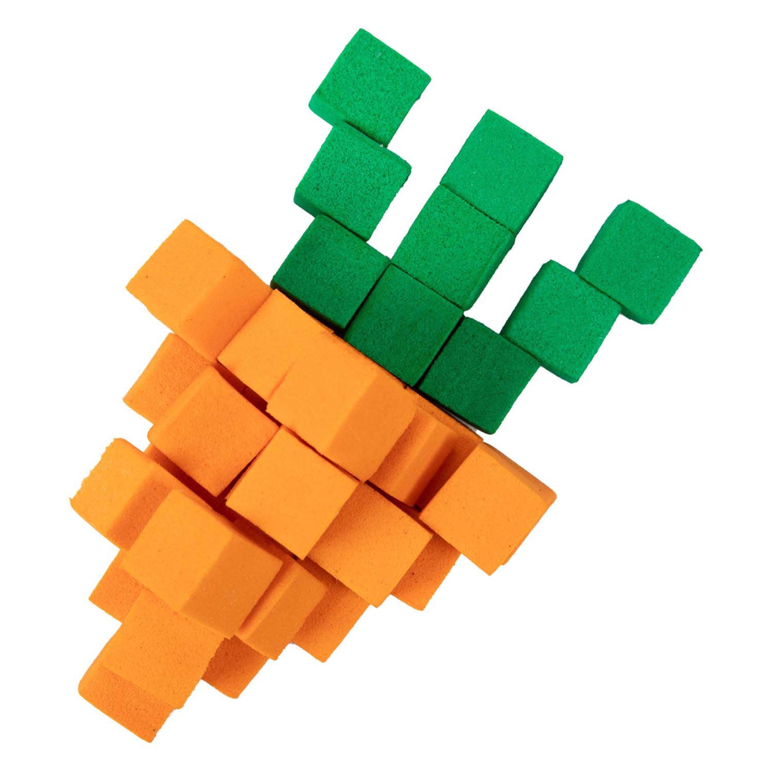 Toi-toys fun zelfklevende mini foamblokken