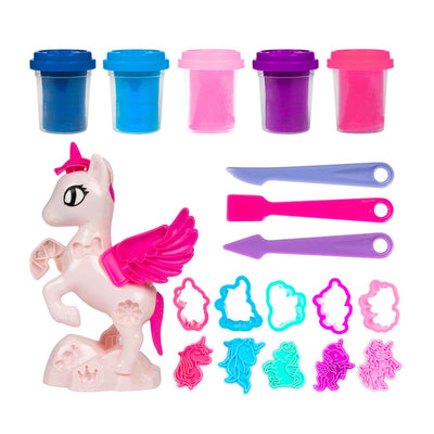 Toi-toys sculptidough kleiset eenhoorn, 5dlg.