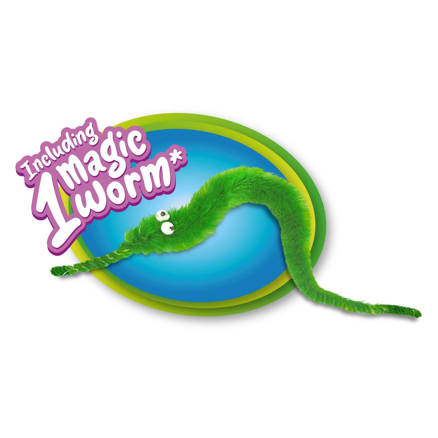 Toi-toys magische worm met mini wormpjes 50gr