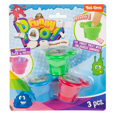 Toi-toys scheetputty in toiletpot - 3st.